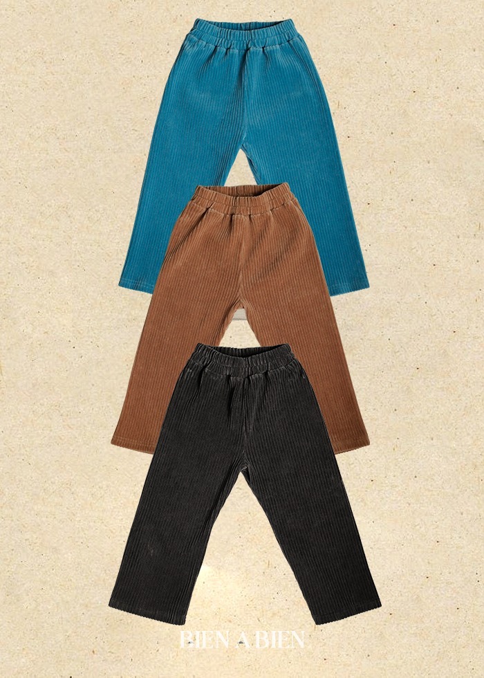 Bien A Bien13｜(90cm-130cm) 燈芯絨直筒褲