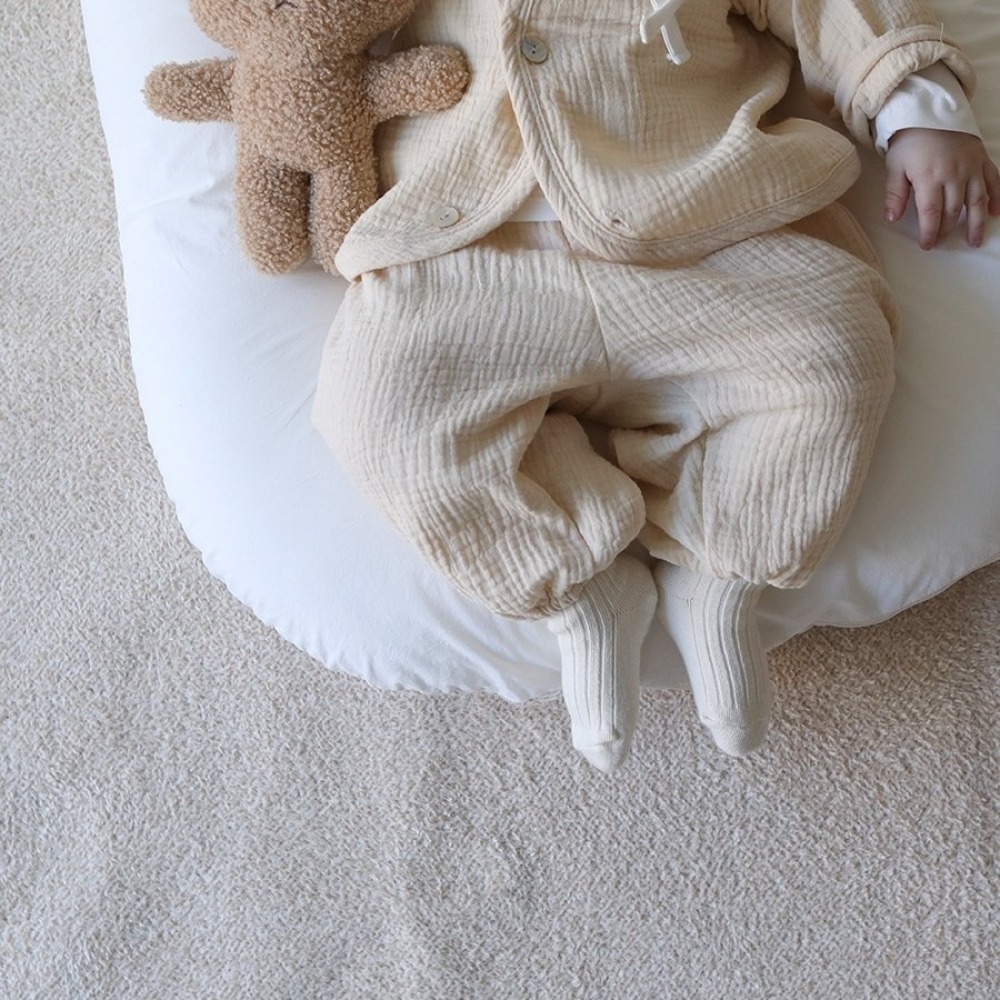 LEMONADE12|(55cm-85cm) 6色棉麻素面束口褲4