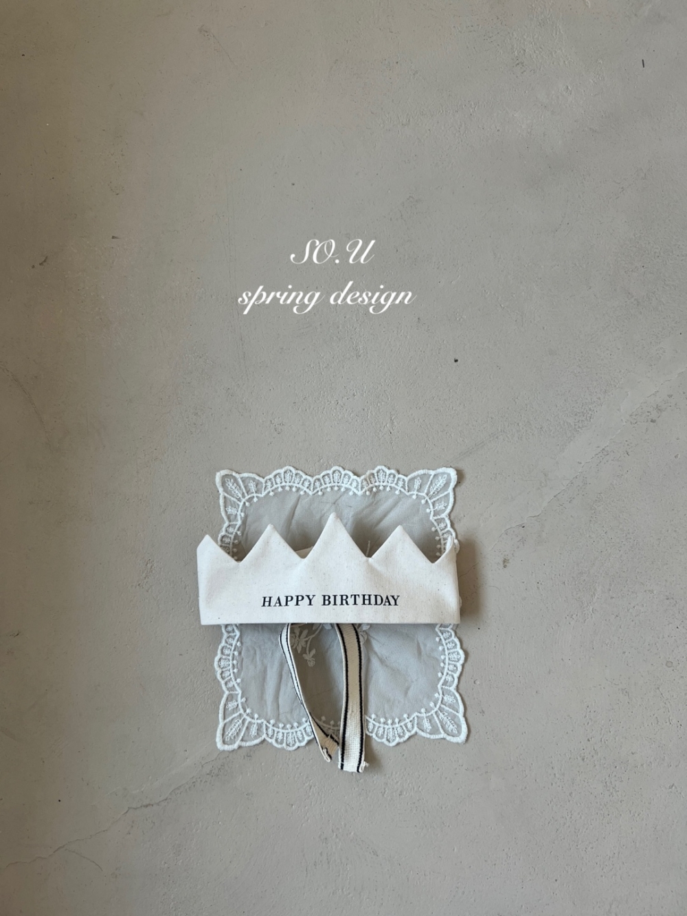 SO.U01｜(free) 皇冠生日帽