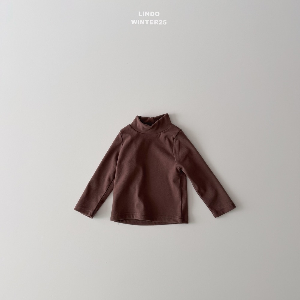 Lindo49|(80cm-125cm) 高領素面上衣9