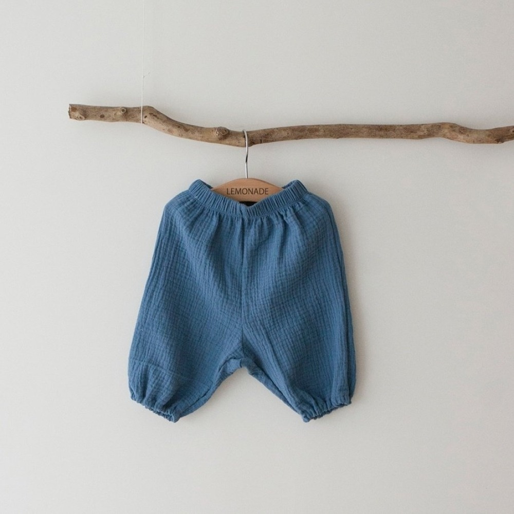 LEMONADE12|(55cm-85cm) 6色棉麻素面束口褲22