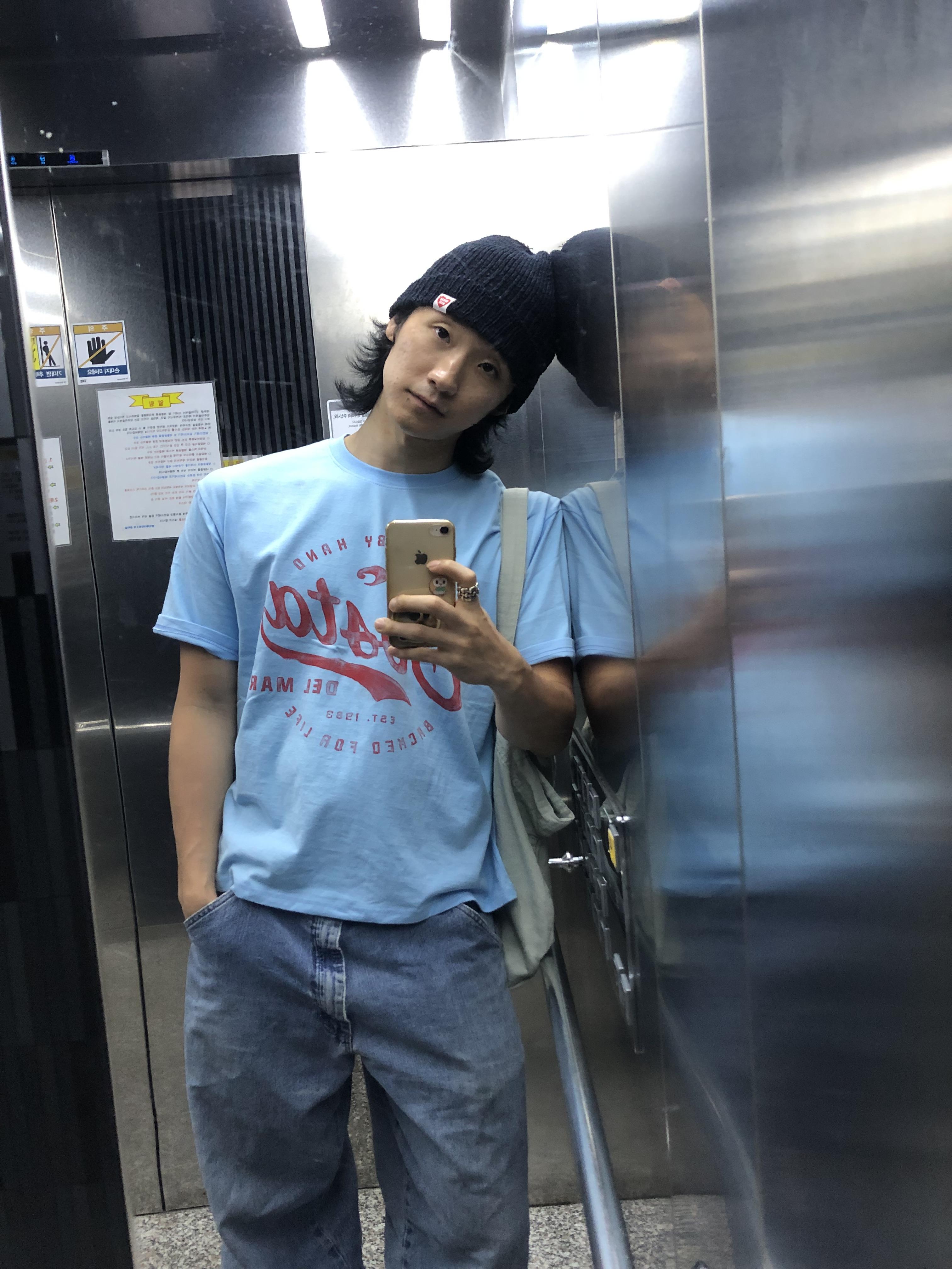 Costa 可愛街頭 印刷設計 寬版 短袖 上衣 - 3C7