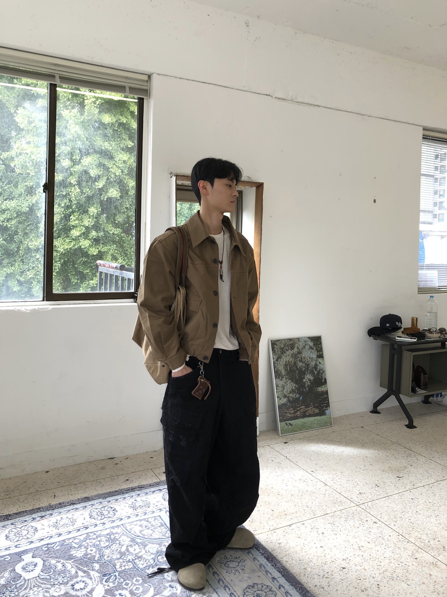 歐美休閒 高級系列 顯肩寬 短版 夾克 - 2C6