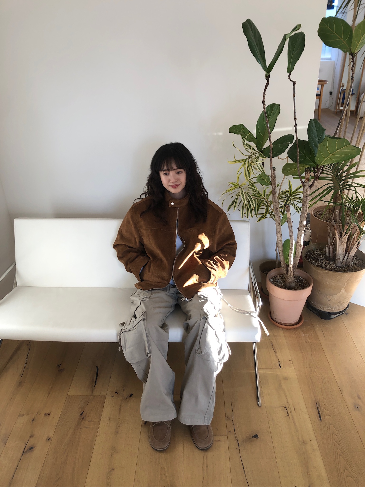 韓系街頭 立體工裝 多重大口袋 寬褲 - 3C10