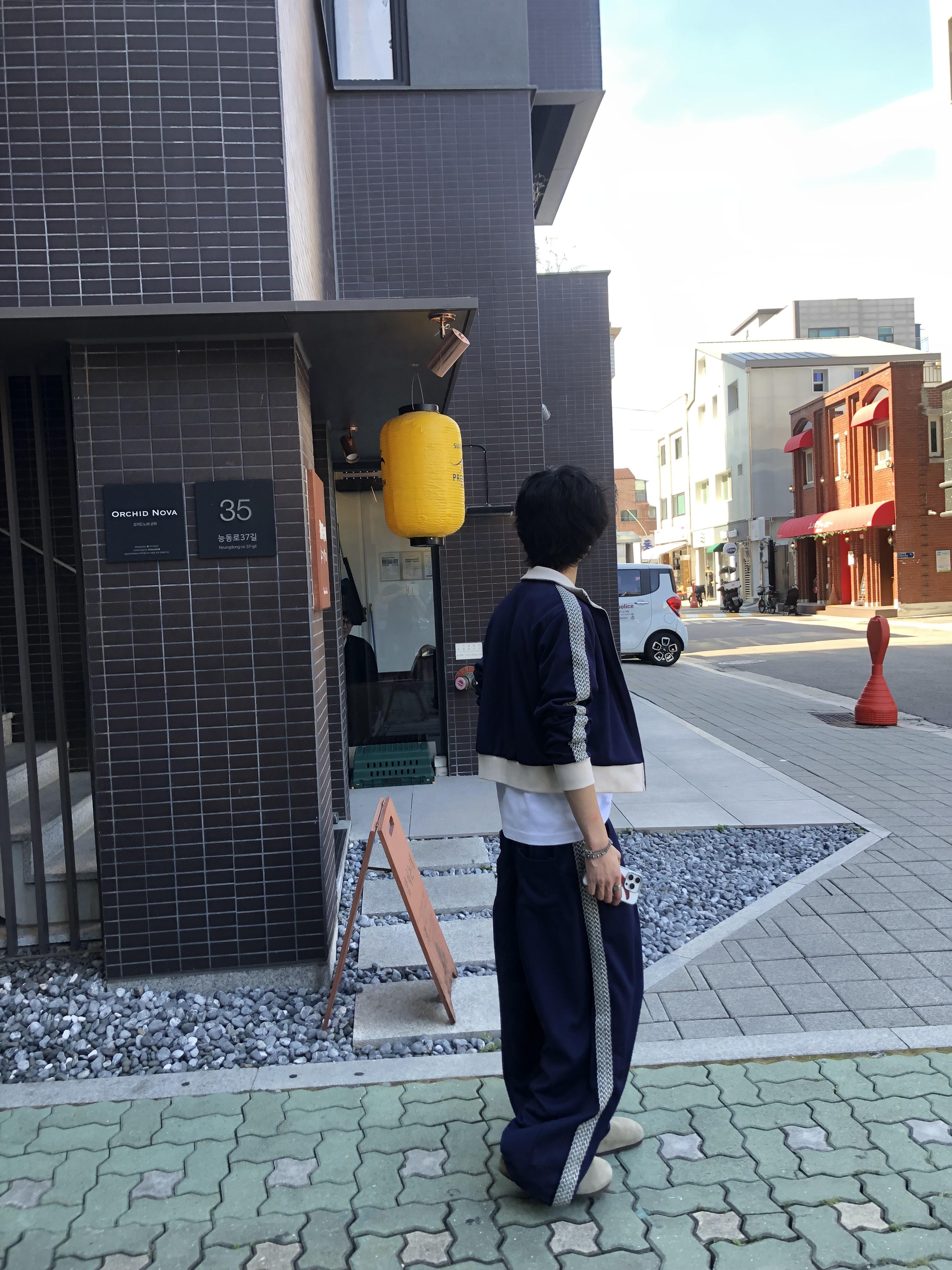 印地安格紋 文藝感 運動配色套裝 短版 外套 - 3C9