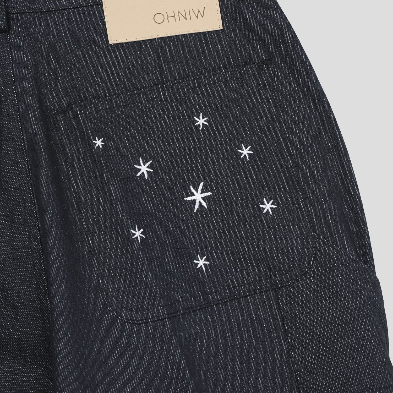 倫敦街頭 星辰大海 高級印染 原牛 寬褲 - 1C18