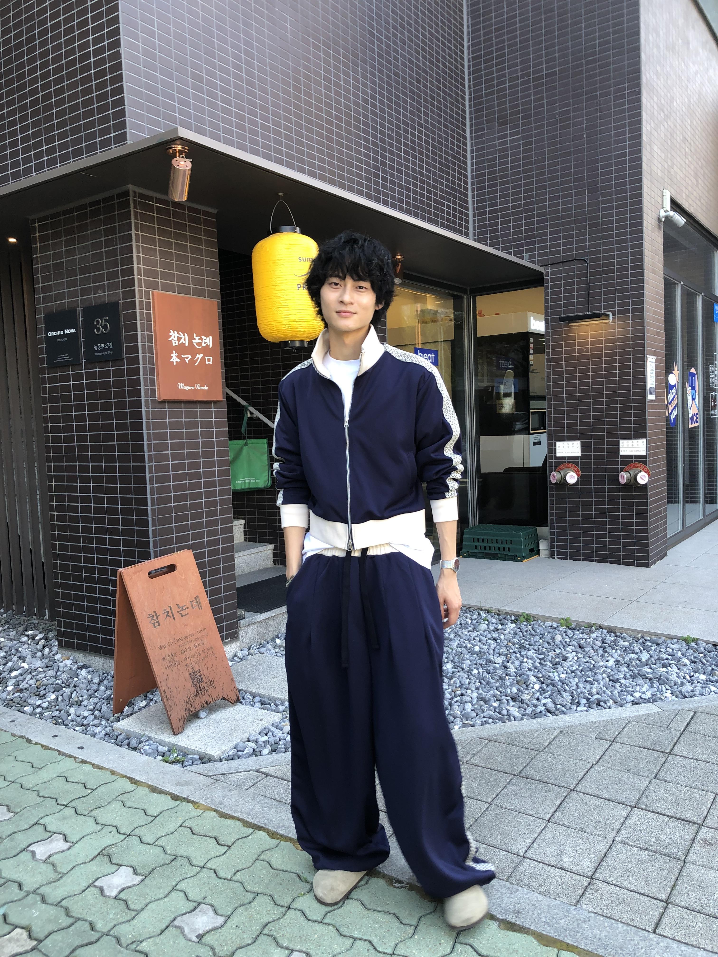印地安格紋 文藝感 運動配色套裝 短版 外套 - 3C18