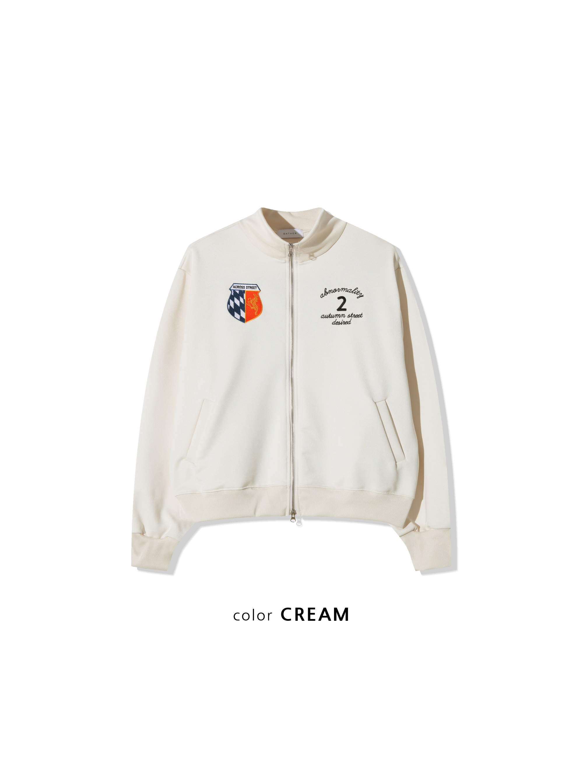 藝術殿堂 高級刺繡 運動街頭 短版 外套 - 3C23