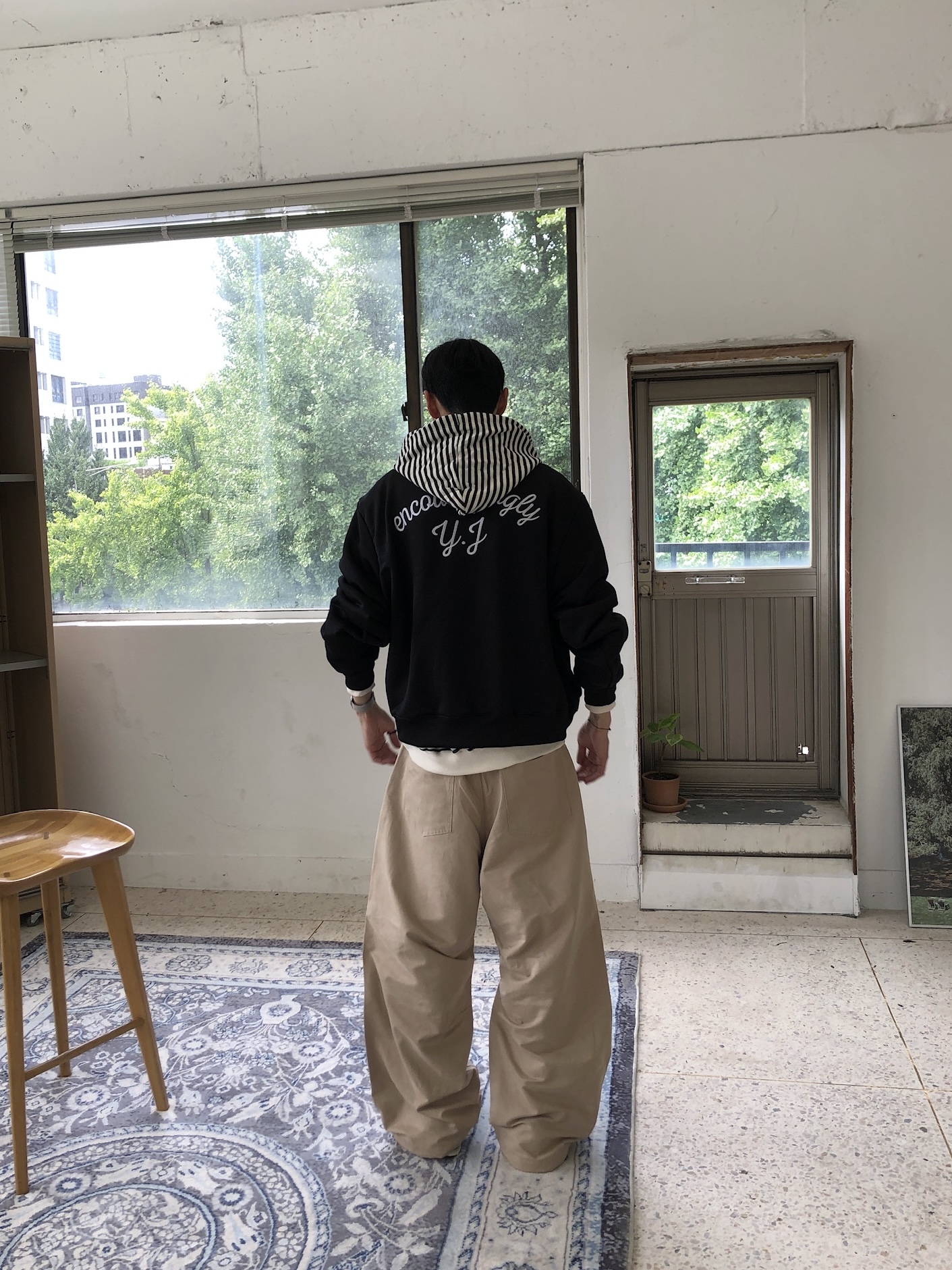 藝術殿堂 高級刺繡 運動街頭 短版 外套 - 3C6