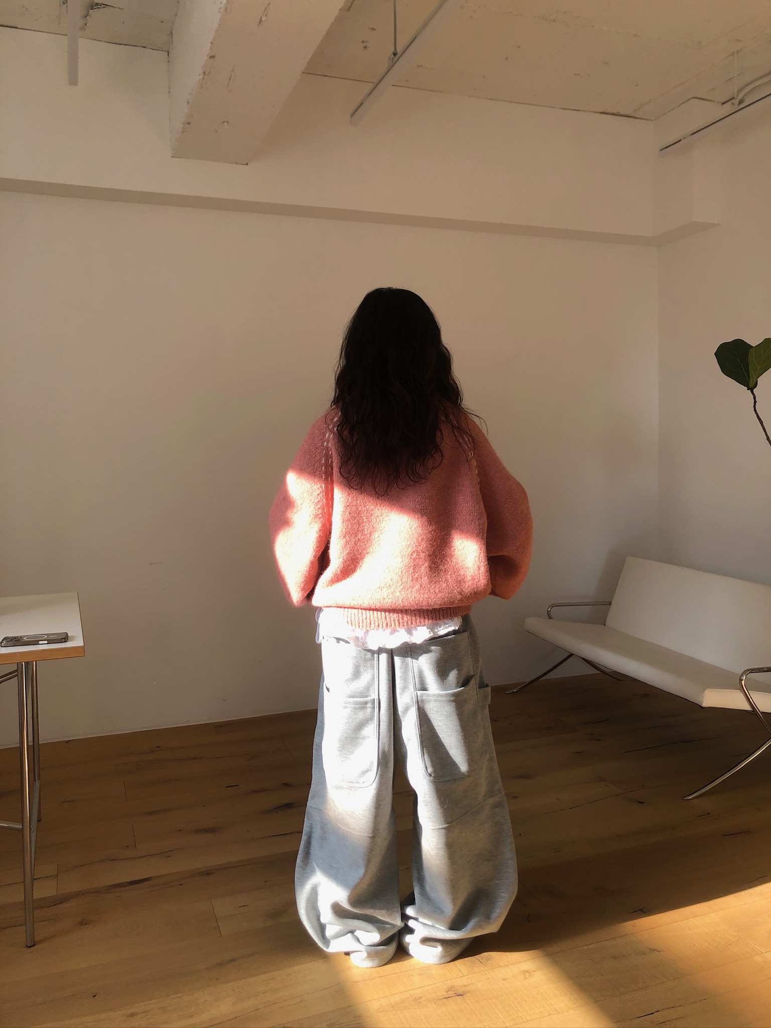 層疊口袋 降落傘 空氣棉 寬版棉褲 - 4C10