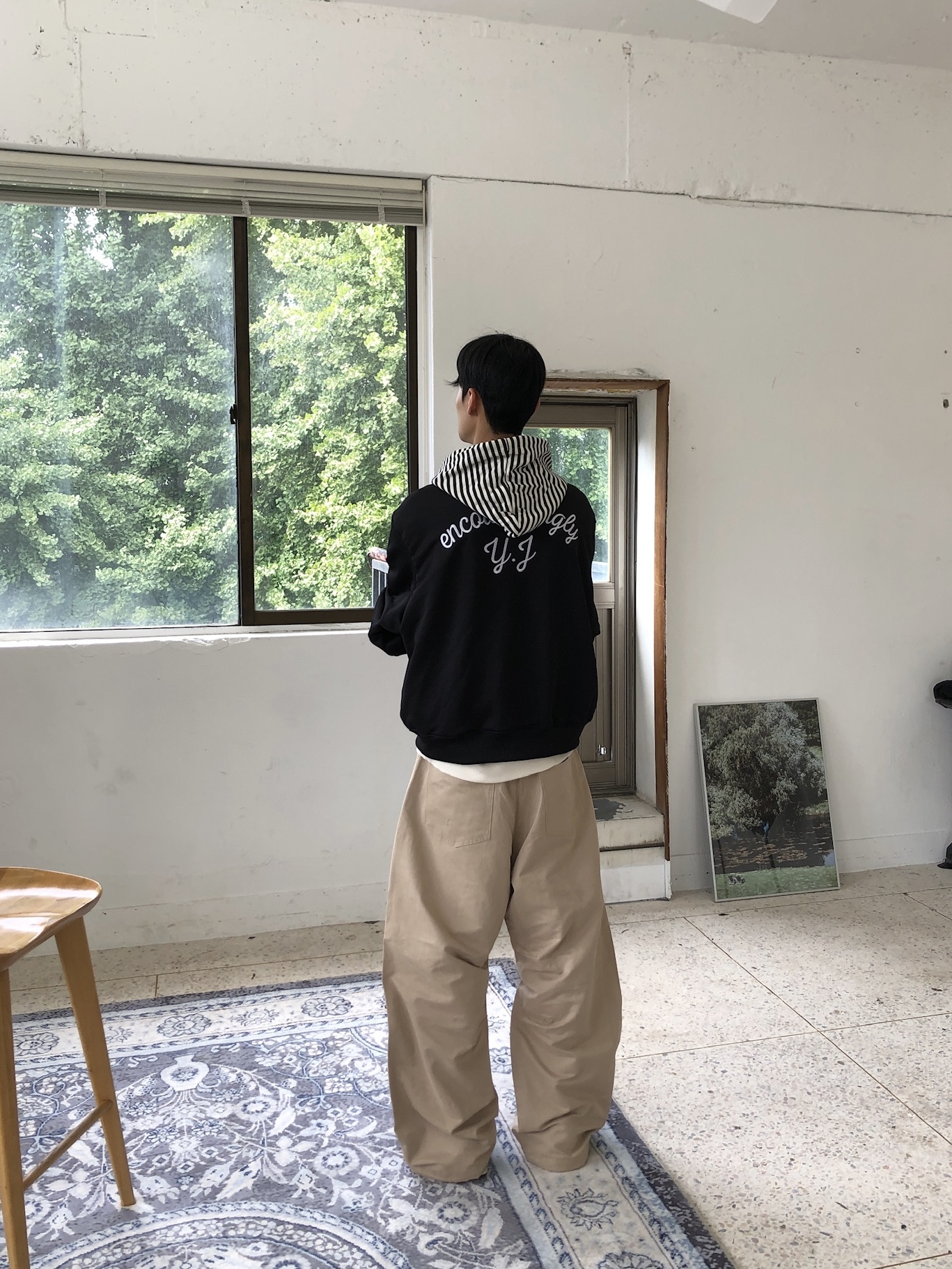 藝術殿堂 高級刺繡 運動街頭 短版 外套 - 3C18