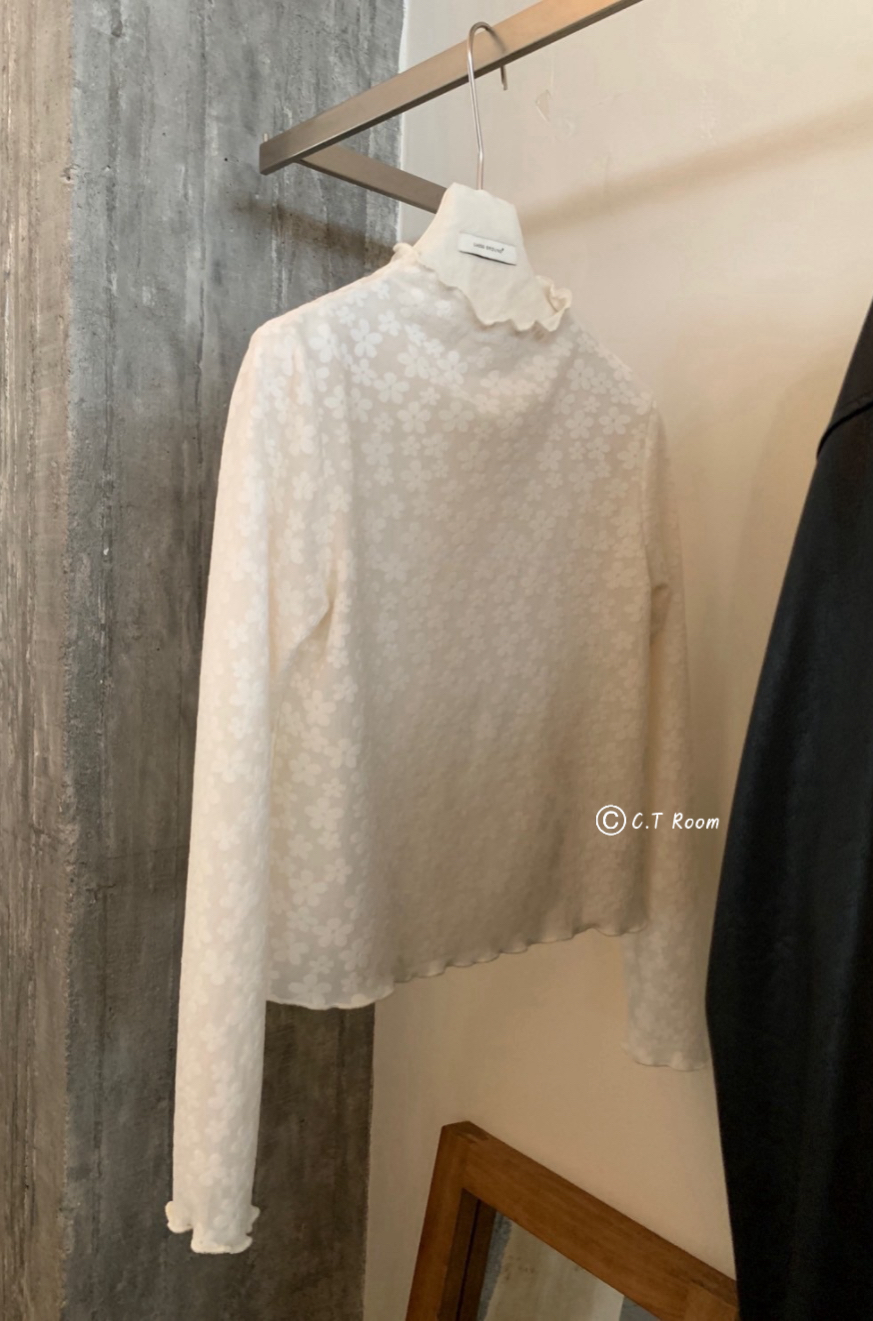 超美 .ᐟ‪‪.ᐟ 立體壓花木耳邊內搭