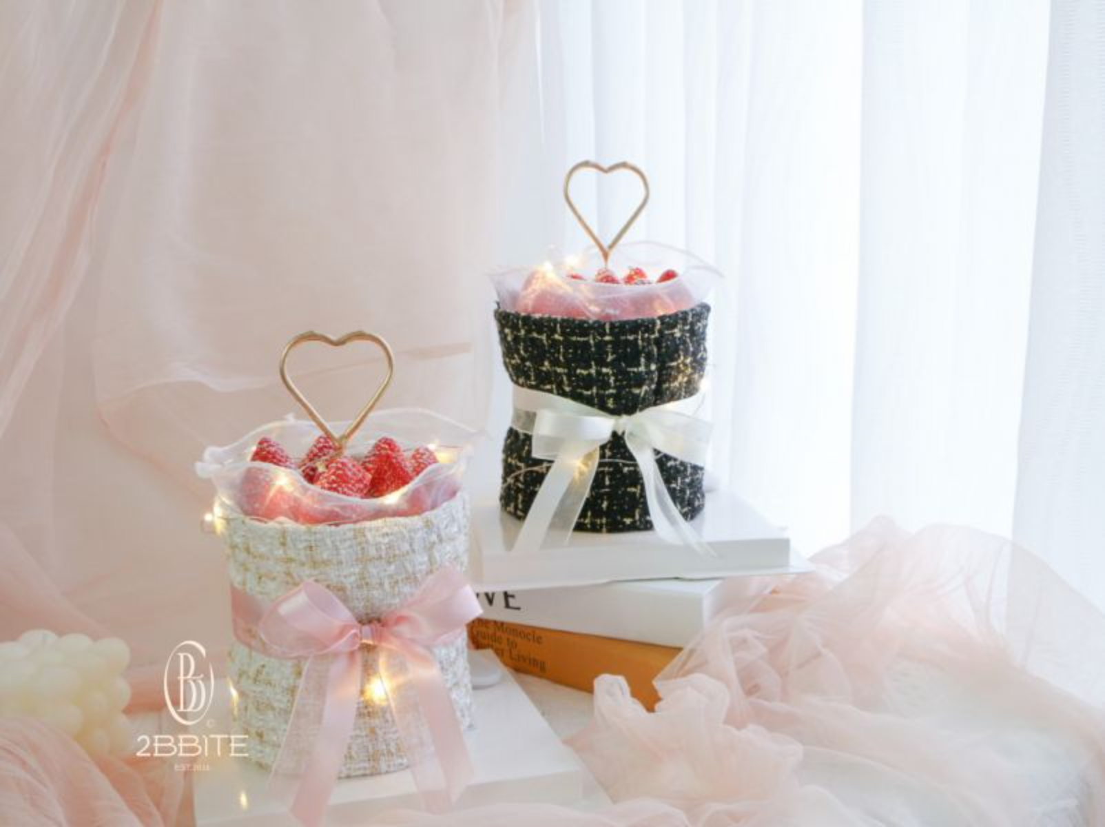 「季節限定」4寸小香風草莓蛋糕5