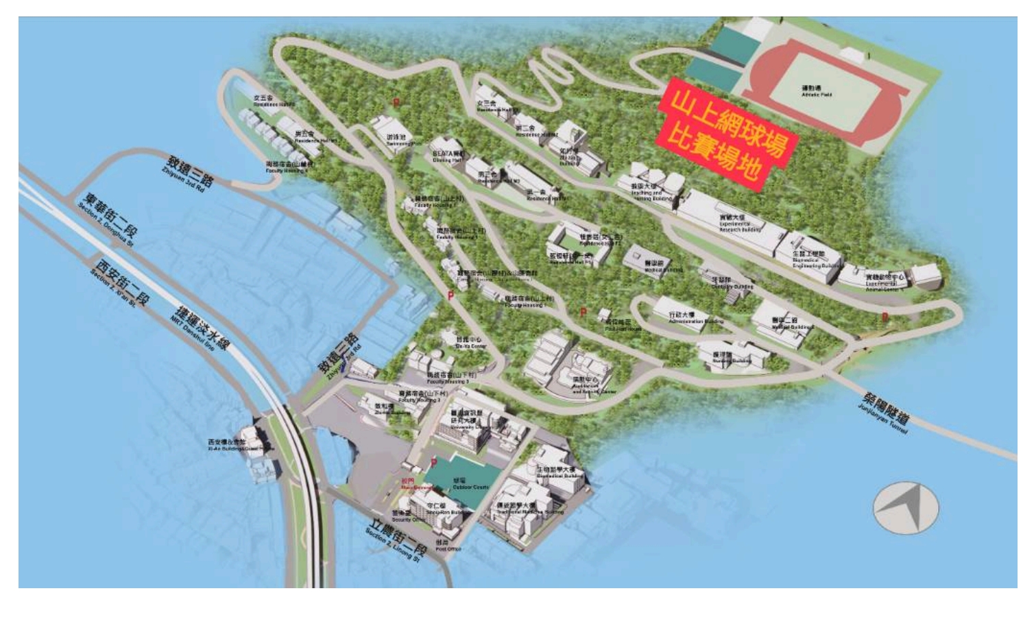 奇岩連峰-比賽地圖