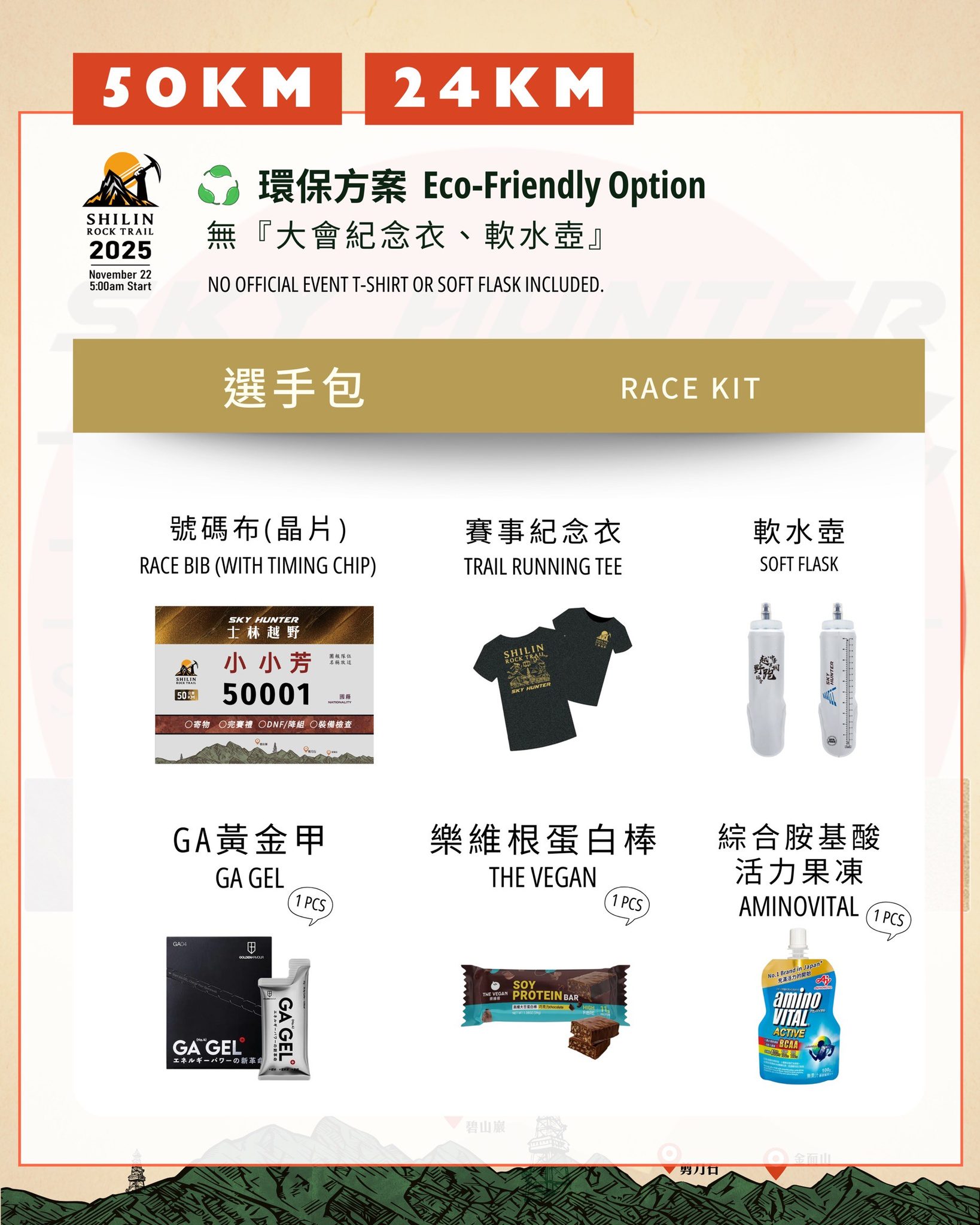 士林越野｜選手包出貨公告