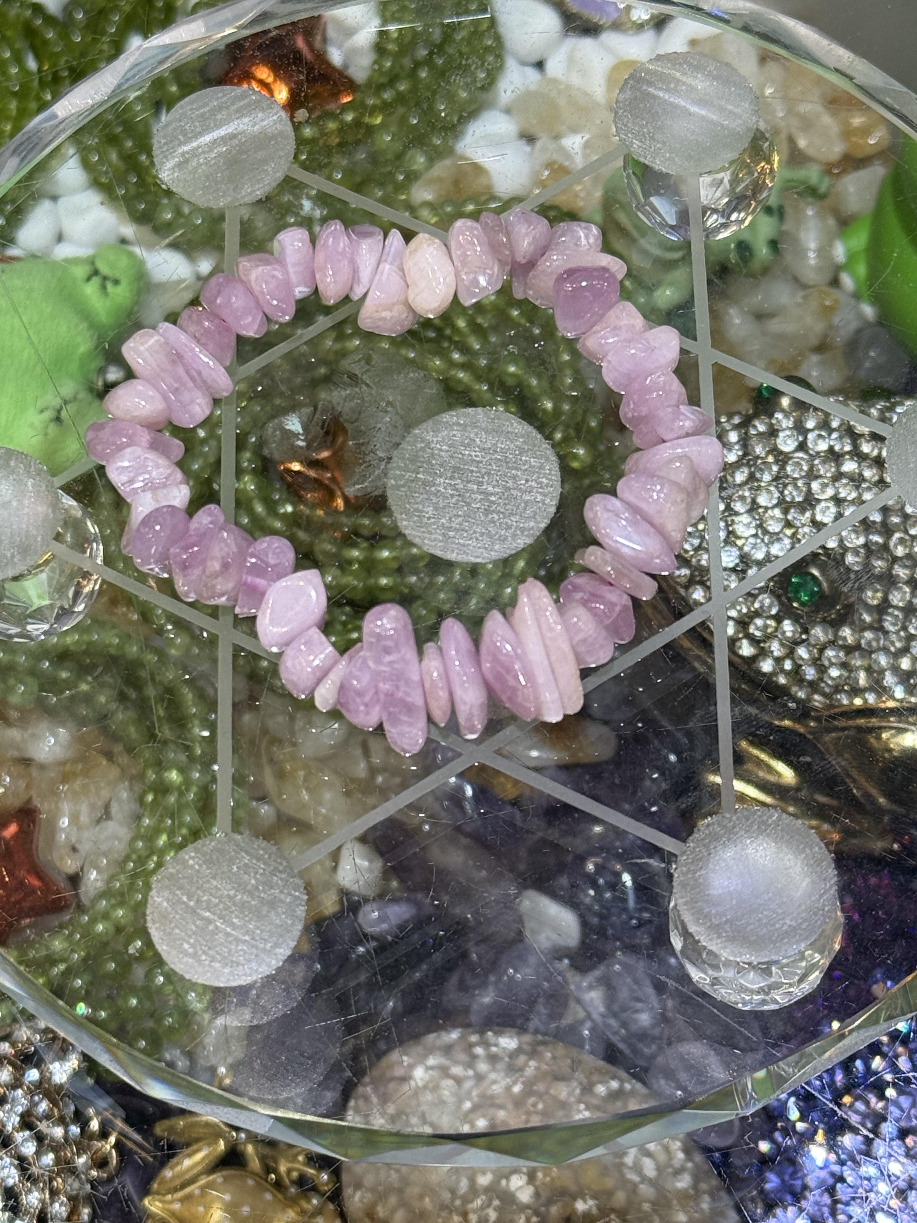 紫鋰輝石 手圍14