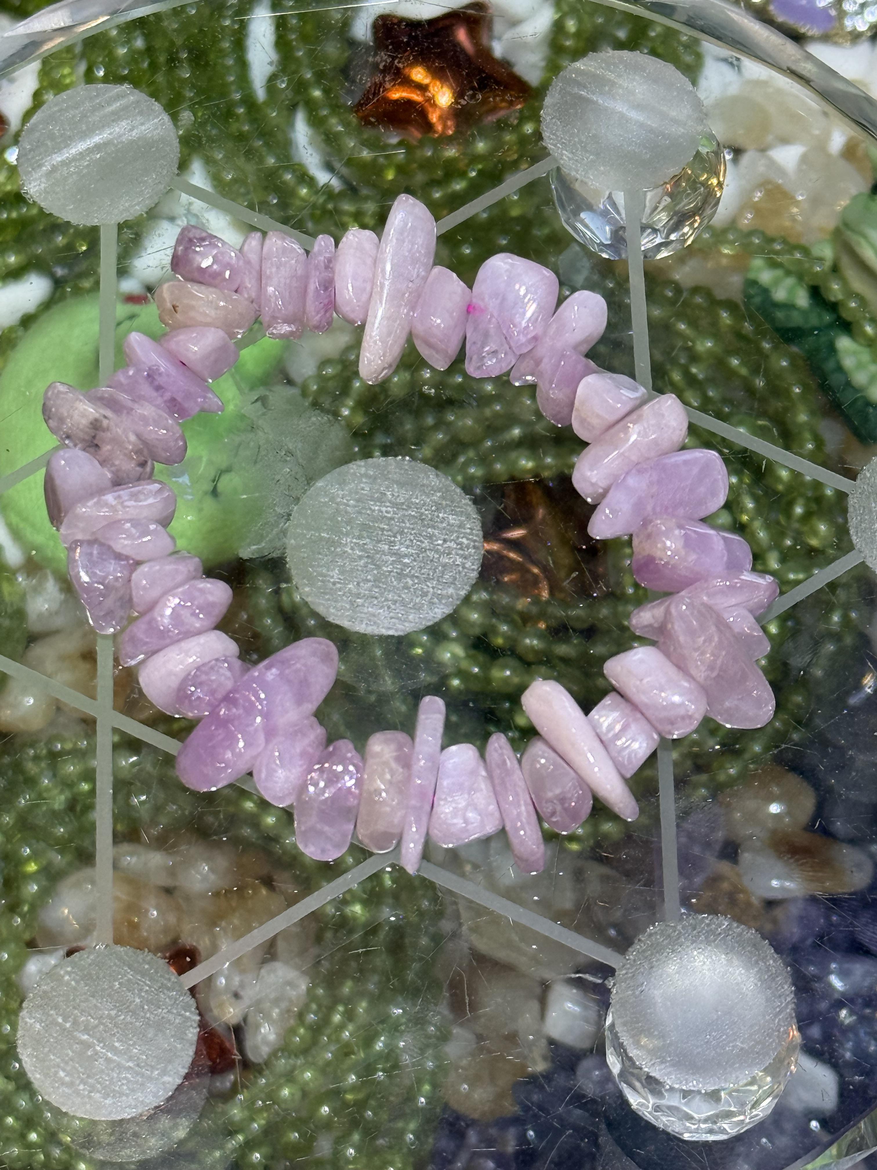 紫鋰輝石 手圍14