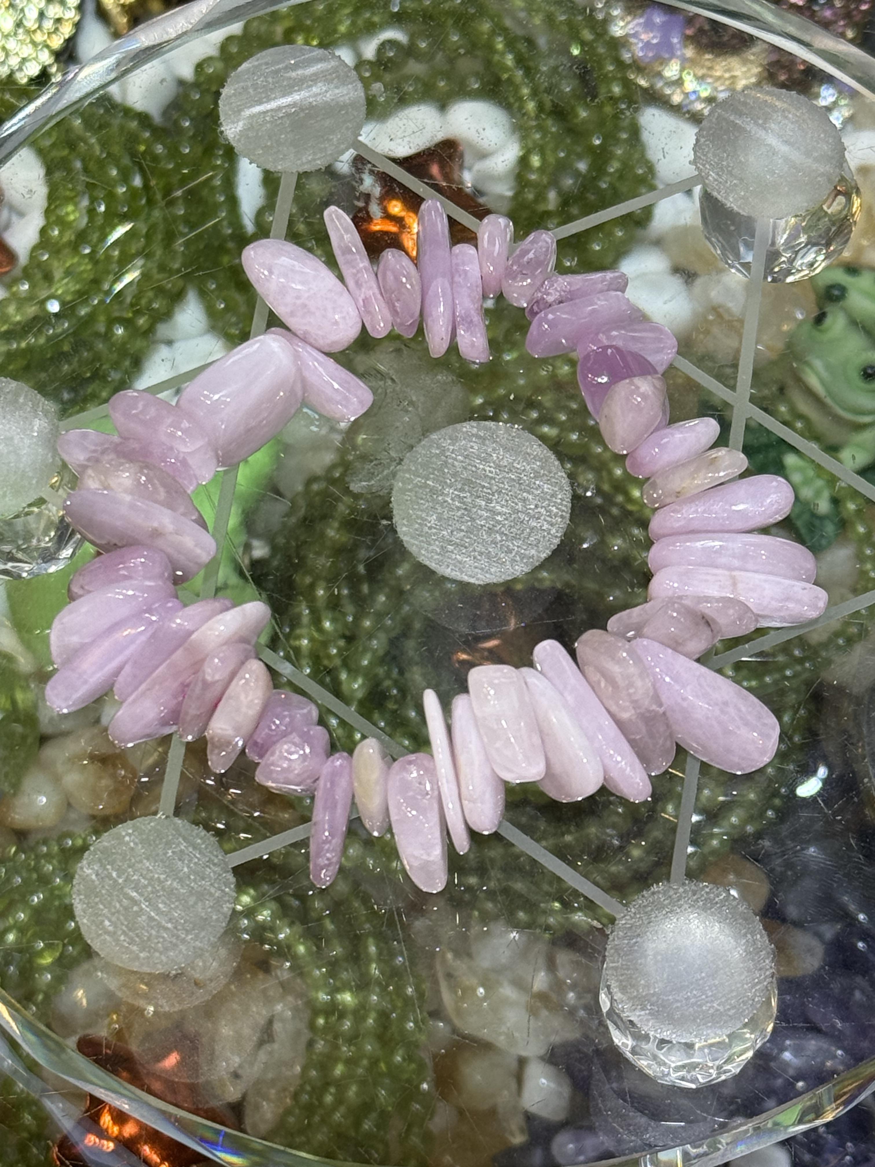 紫鋰輝石 手圍14