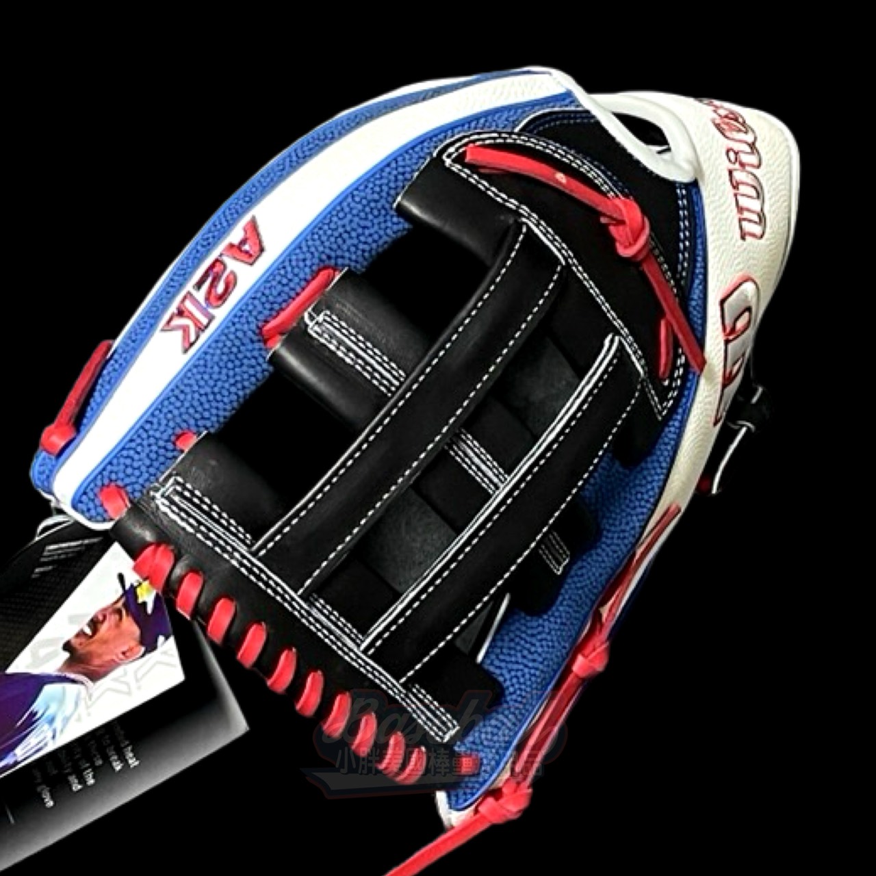 (小胖美國棒壘) 美規日本製 Wilson A2K MB50 12.5" 反手外野手手套 棒球 壘球 適用(複製)3