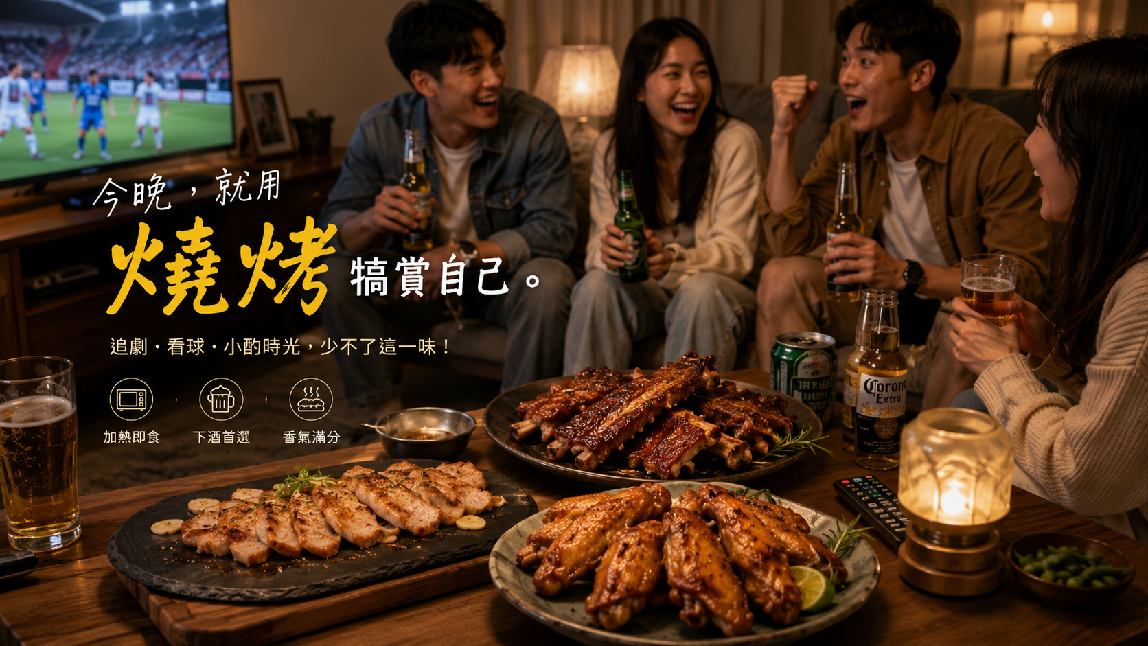 今晚，不談工作只談美味。免出門、免外送，一鍵氣炸出靈魂焦香味。