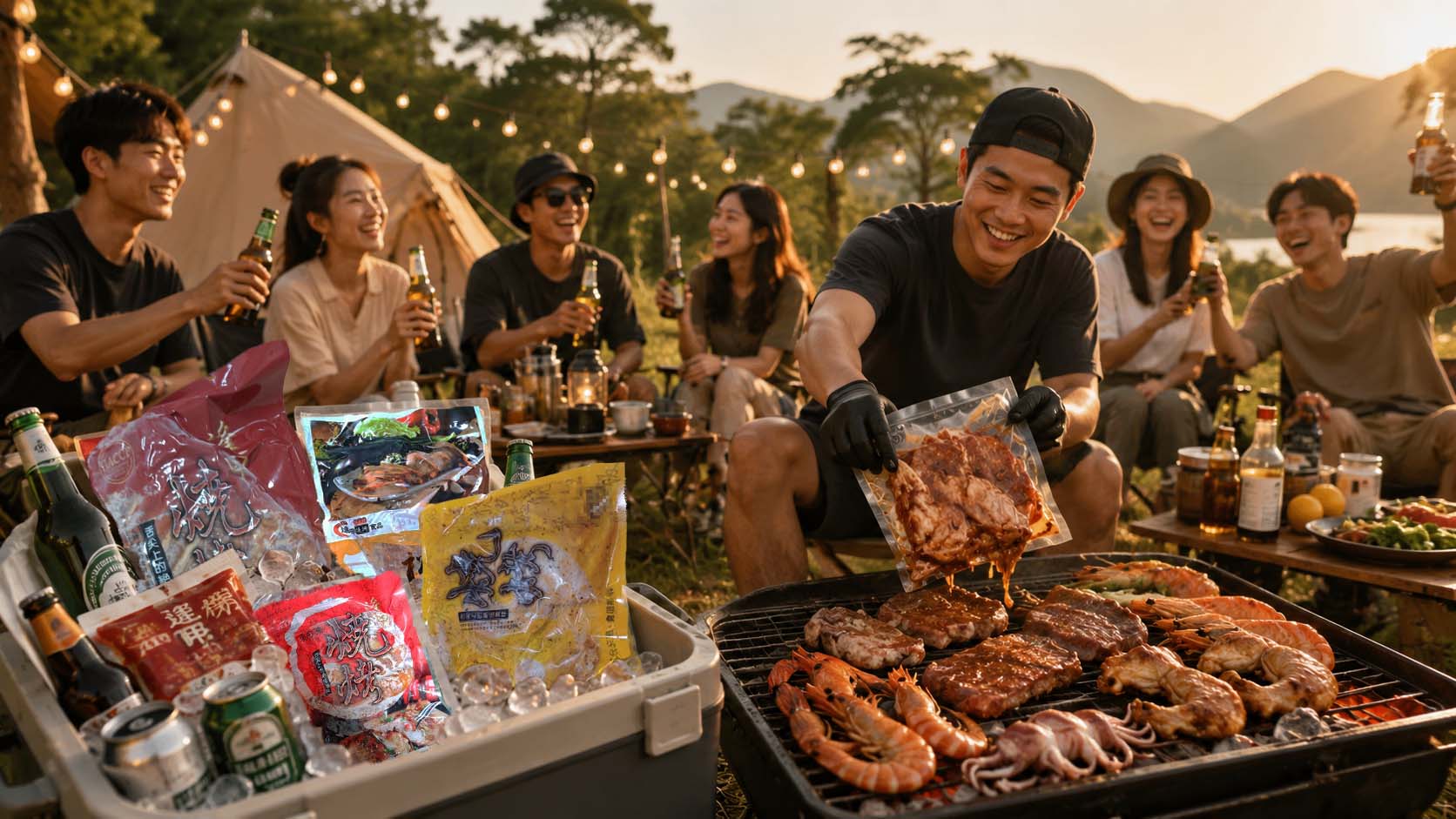 BBQ烤肉、露營聚餐，省下備料時間，享受聚會當下