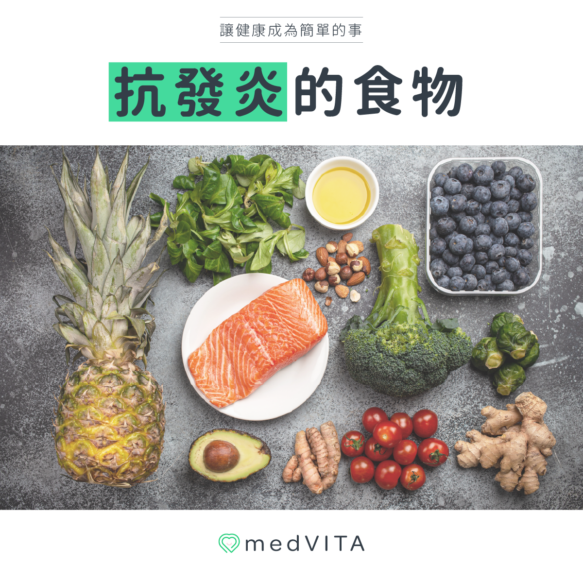 抗發炎的食物