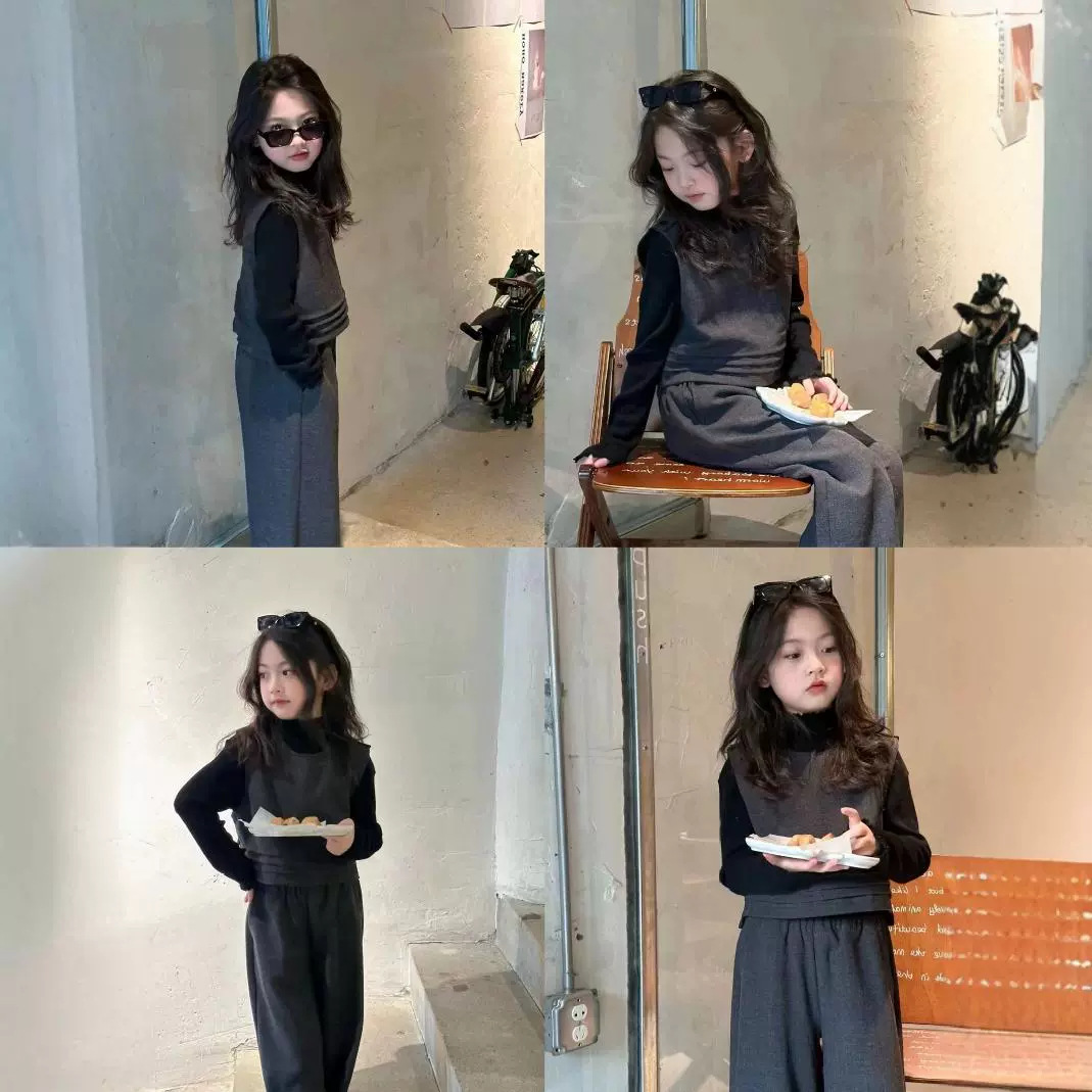 C1-097 小香風打底衫加褲子三件套 C1-097 小香風打底衫加褲子三件套