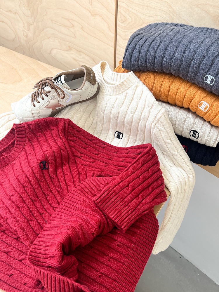 A1-028 聖誕新年百搭冬日氛圍針織上衣18