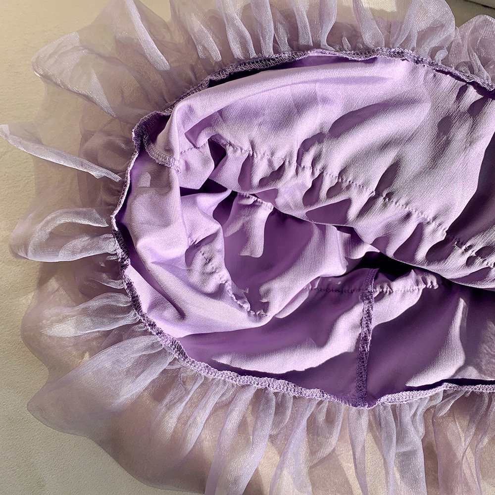 B1-069 氛圍感公主風純色蛋糕紗裙11