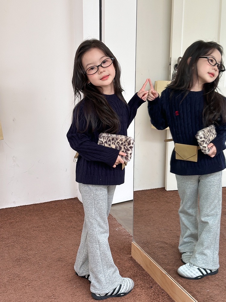 A1-028 聖誕新年百搭冬日氛圍針織上衣9