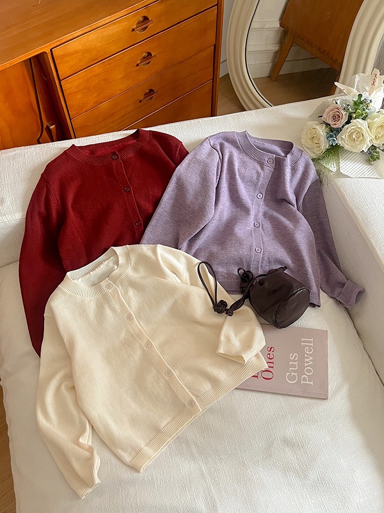 A1-027 氛圍感針織開襟衫外套21