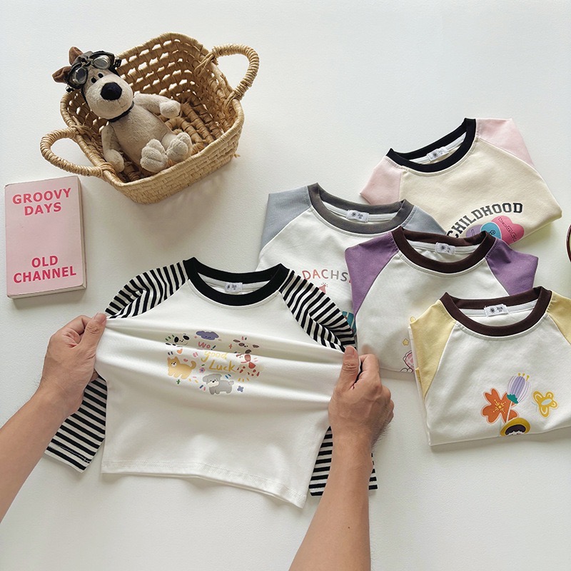 B1-063 兒童上衣動物造型打底衫3