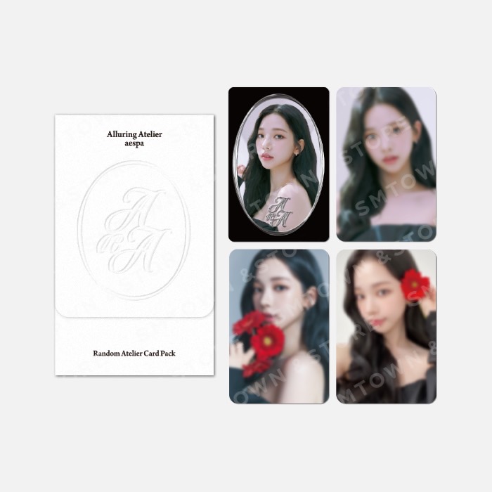aespa "Alluring Atelier" 官方周邊 隨機小卡套組