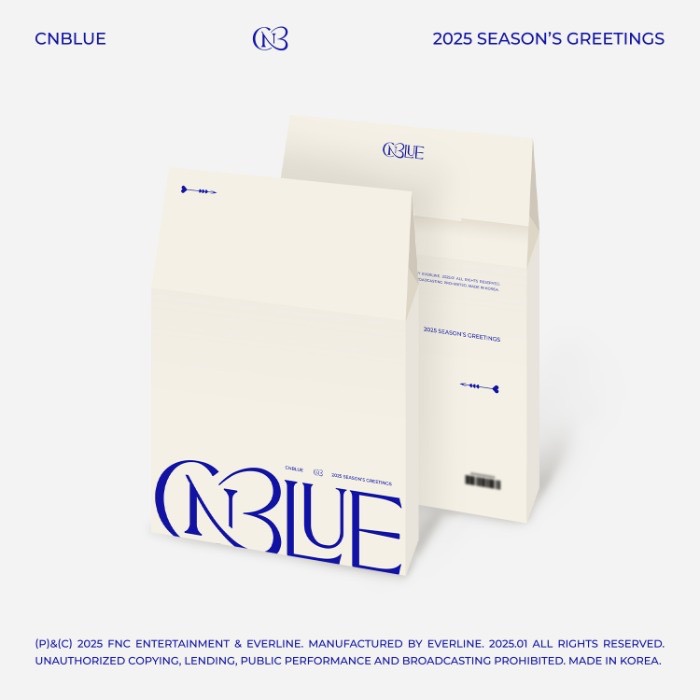 CNBLUE 2025 SEASON’S GREETINGS 行事曆套組 (官網版) CNBLUE 2025 SEASON’S GREETINGS 行事曆套組 (官網版)