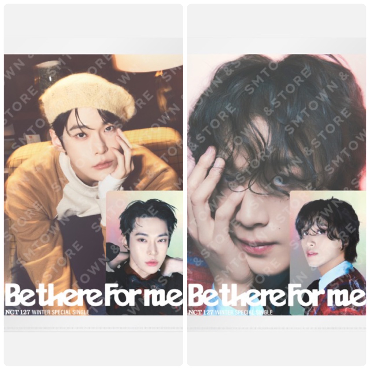 NCT 127 Winter Special Single 官方周邊 閃卡+寫真小卡套組