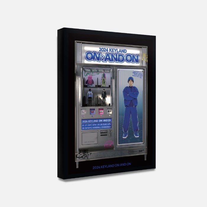 SHINee KEY 2024 KEYLAND ON : AND ON 第一波官方周邊 明信片卡套組