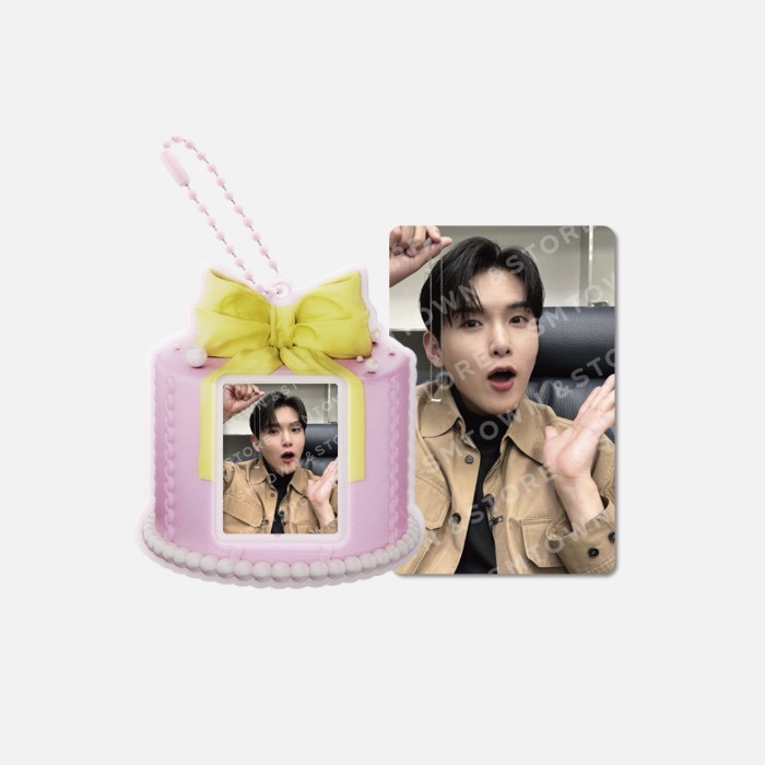 Super Junior RYEOWOOK 2024生日周邊 蛋糕造型吊飾