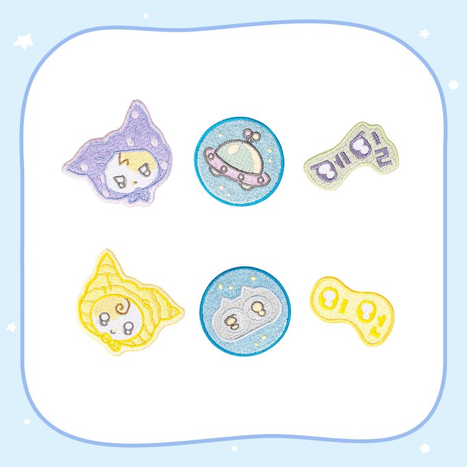 IU 快閃店 "Found at Eight" 官方周邊 繡貼套組