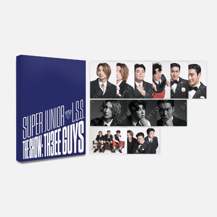 SUPER JUNIOR-L.S.S. 2024THE SHOW：Th3ee Guys 官方周邊 明信片套組
