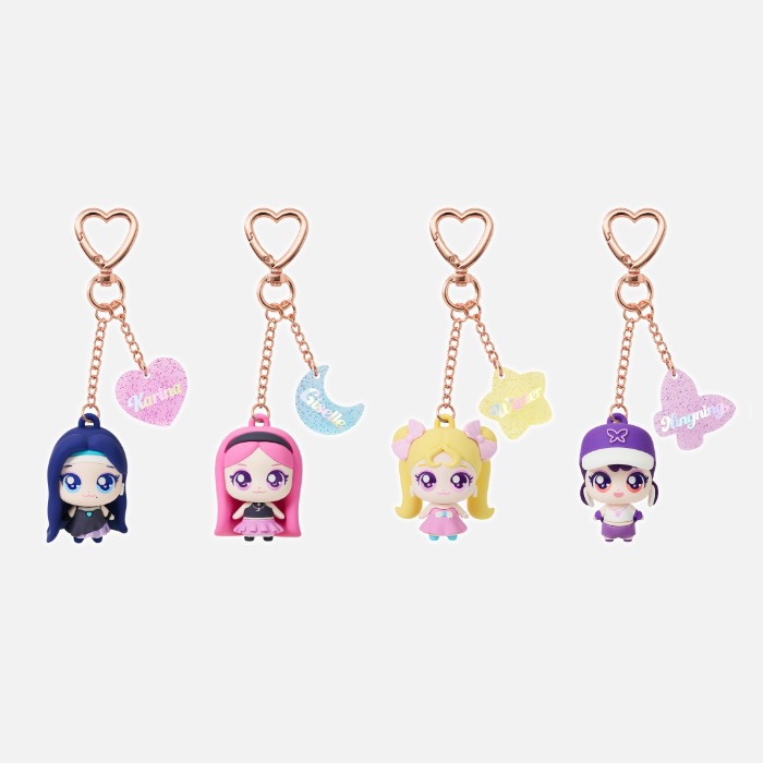Teenieping X aespa 聯名周邊 鑰匙圈吊飾(Cutie ver.)