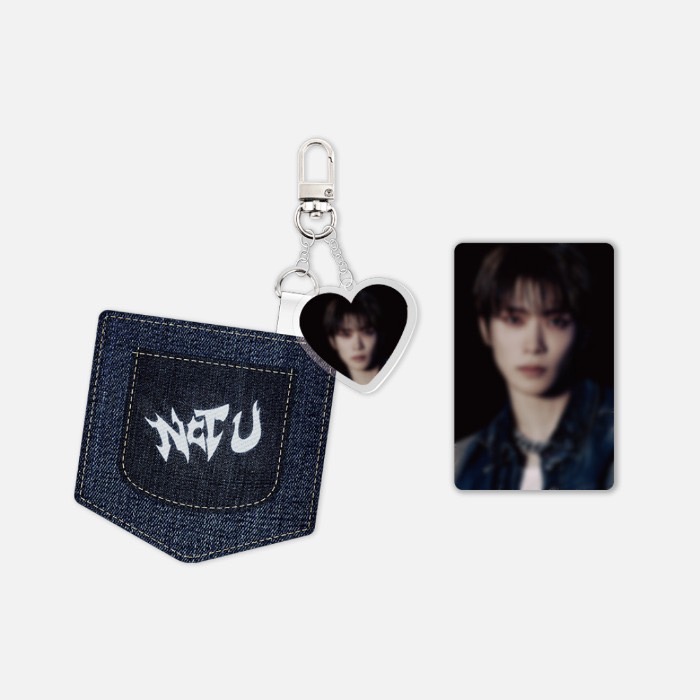 NCT U THE 4Th Album "Golden Age" Baggy Jeans 官方周邊 牛仔布口袋鑰匙圈套組