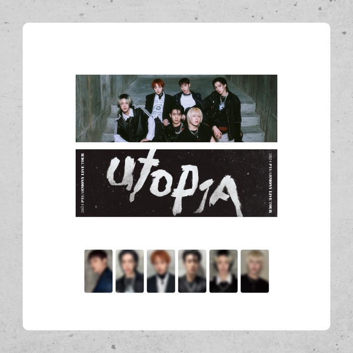 P1Harmony 2024 LIVE TOUR "P1ustage H : UTOP1A" 官方周邊 手幅