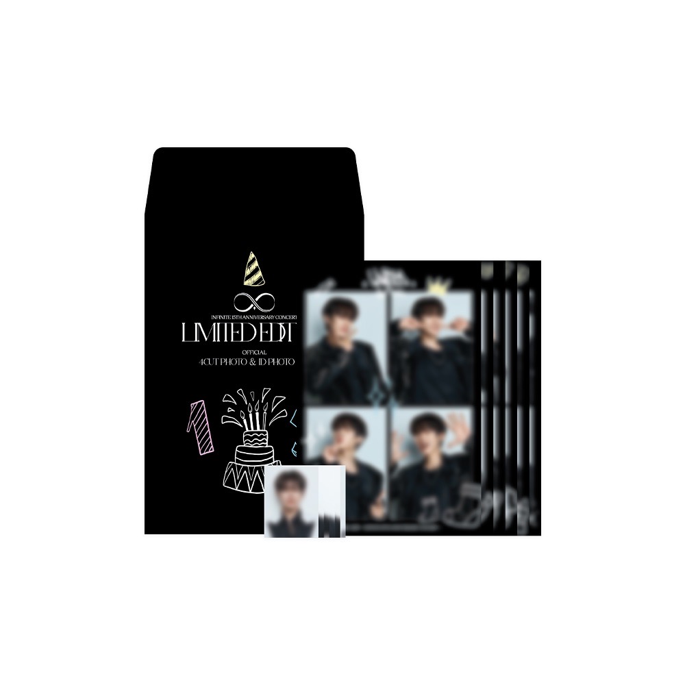 INFINITE 15週年演唱會 官方周邊 4格寫真照套組 INFINITE 15週年演唱會 官方周邊 4格寫真照套組