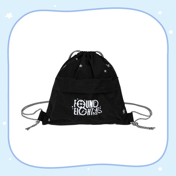 IU 快閃店 "Found at Eight" 官方周邊 束口後背包