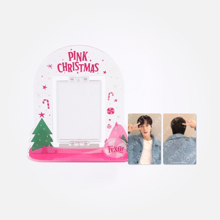 SM TOWN 2023 PINK CHRISTMAS 官方周邊 壓克力旋轉架套組 TVXQ!
