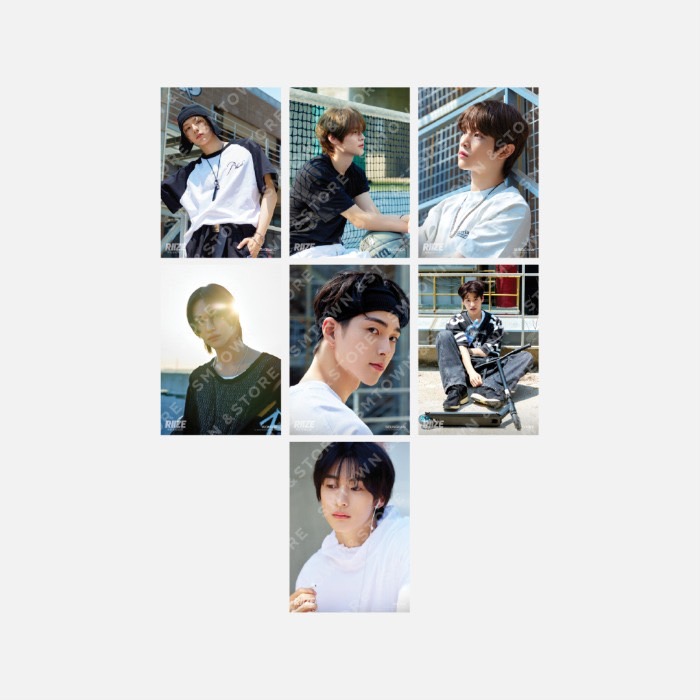 RIIZE The First Singel Album "Get A Guitar" 官方周邊 A4寫真照