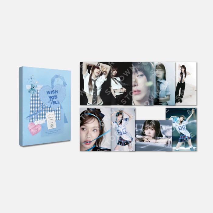Red Velvet WENDY The 2nd Mini Album "Wish You Hell " 官方周邊 明信片書套組