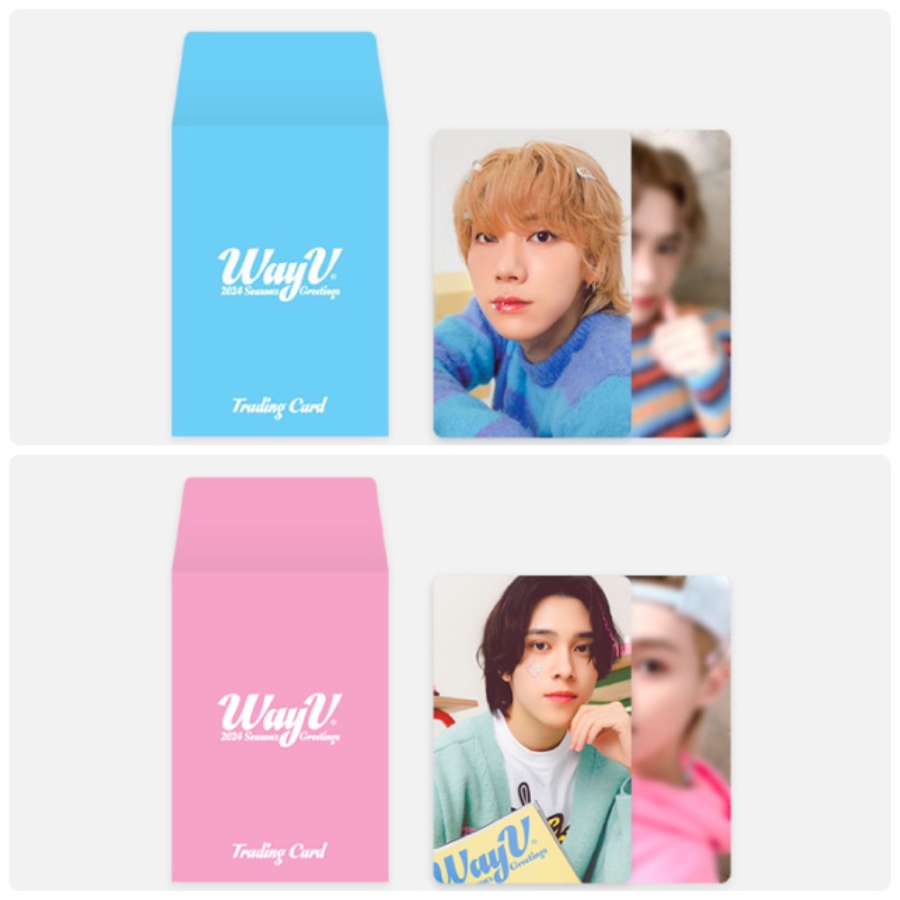 WayV 2024年年曆 官方周邊 隨機小卡套組