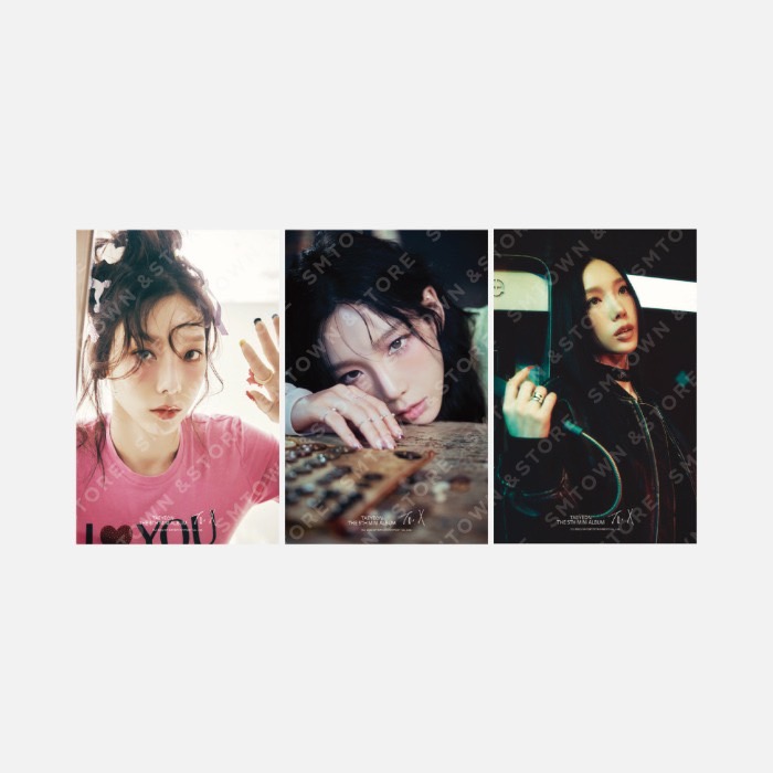 GIRLS' GENERATION 少女時代 TAEYEON The 5TH Mini Album "To. X" 官方周邊 4X6寫真照套組