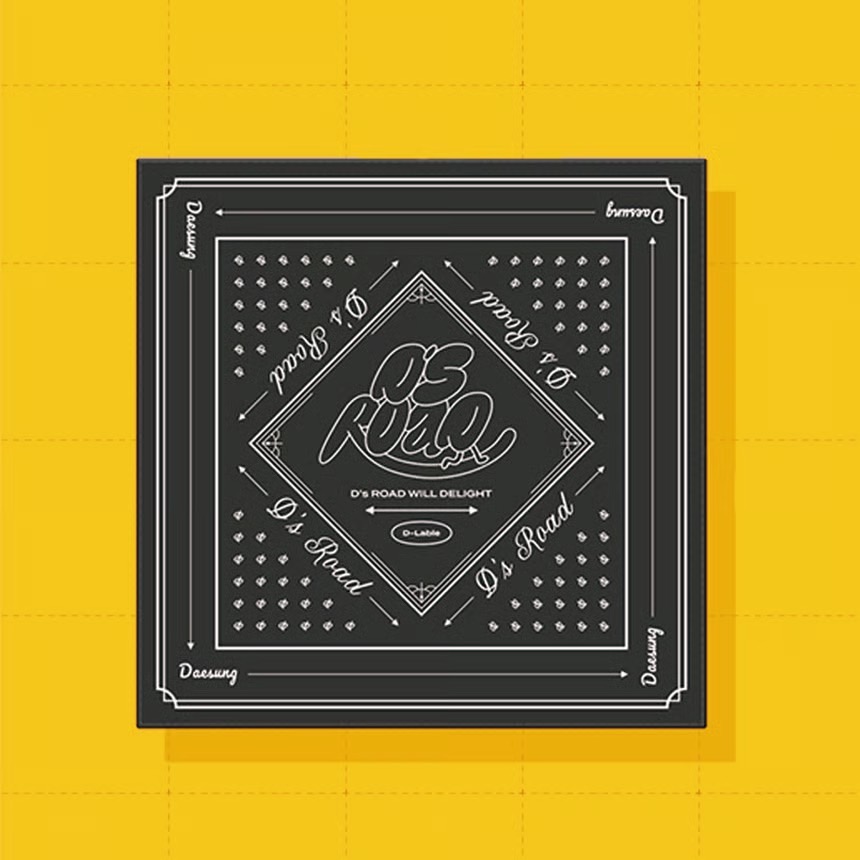 BIGBANG DAESUNG 대성 大聲 2024 FAN DAY TOUR D's ROAD 官方周邊 頭巾